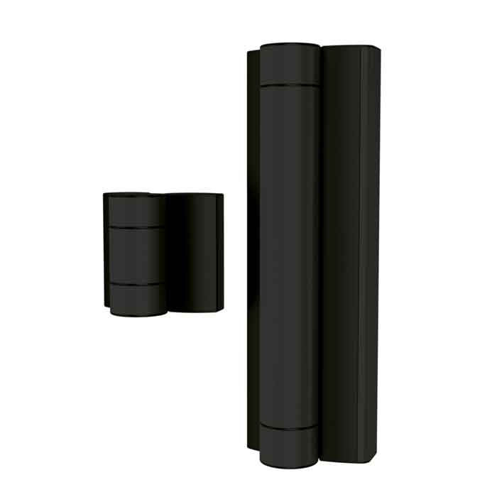 Motorized Gate Closer and Hinge in One, Black