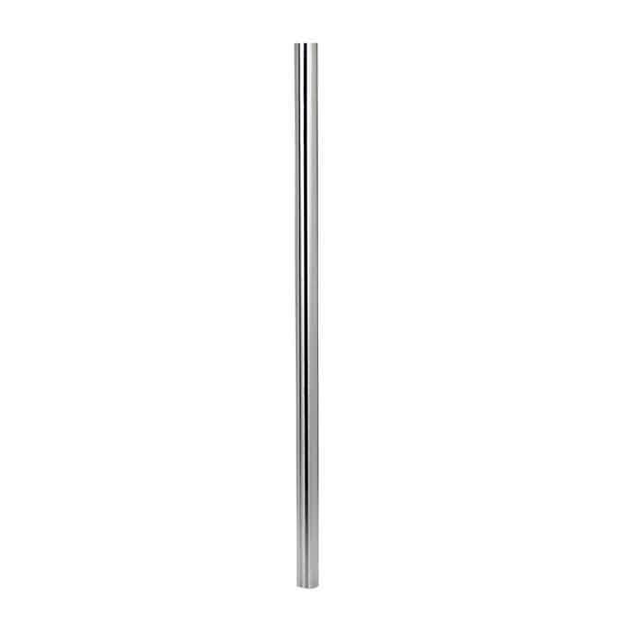 Post Tube, 1-1/2" dia., Double Wall Thickness (.156"), 304 Stainless Steel, 53" Tall, Sold 1/Box