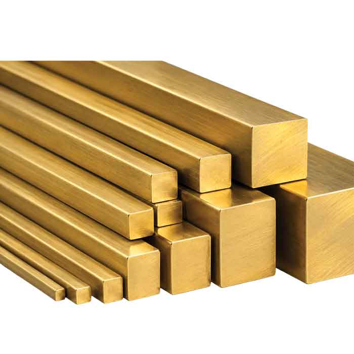 Solid Square Brass Bars