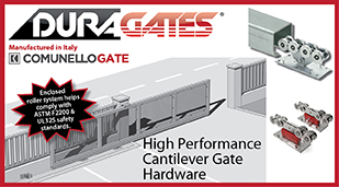 DuraGates Cantilever Hardware