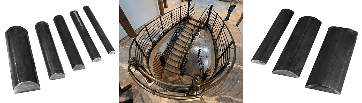 Half Oval and Half Round Bar Half Oval and Half Round Bar