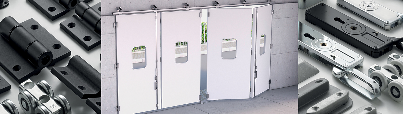 Industrial Folding Door Hardware