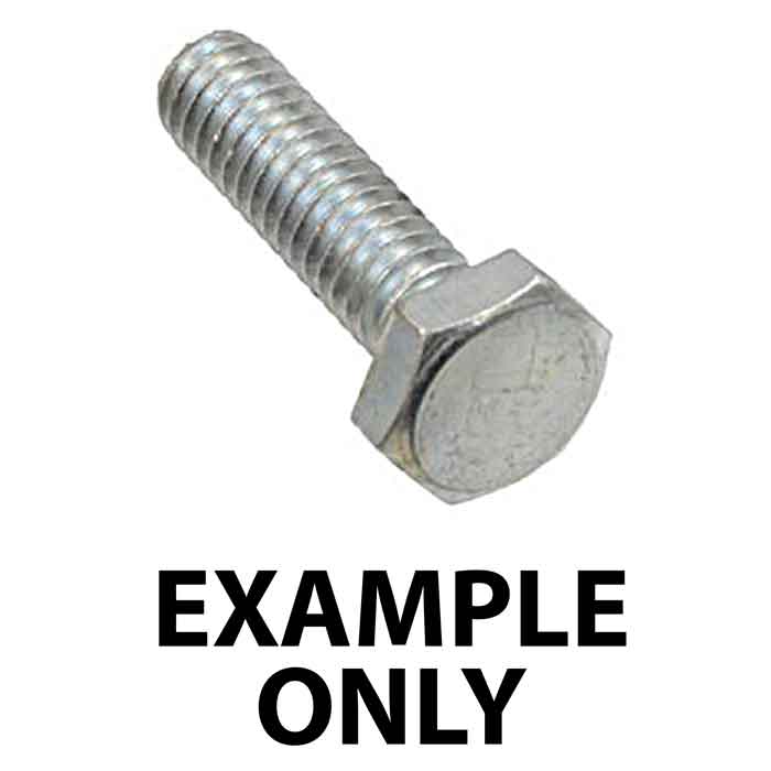 1" Bolts for Back Brackets