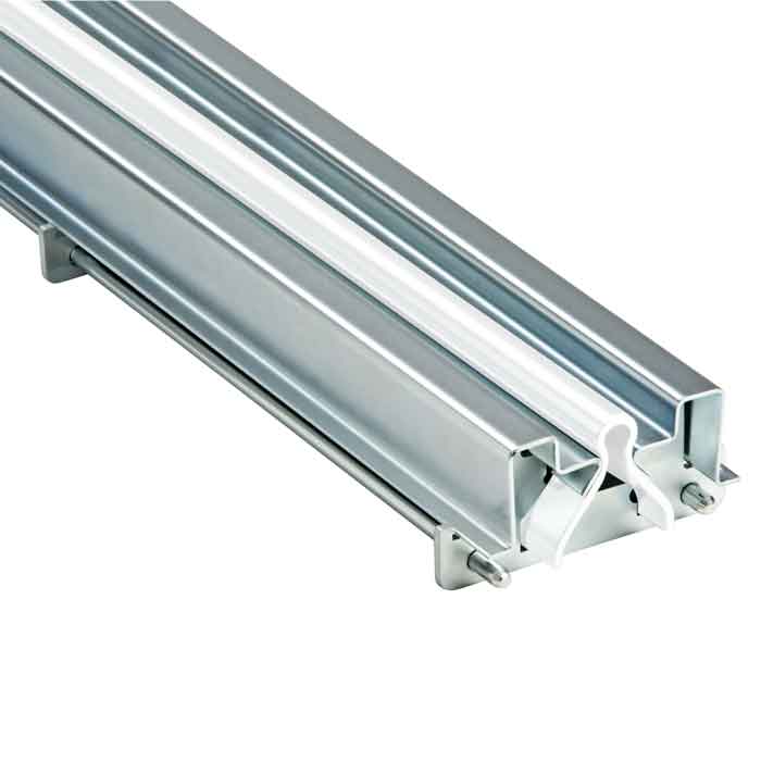 Floor Level Kit for 287G Round Profile Track, Embed Type, Galvanized