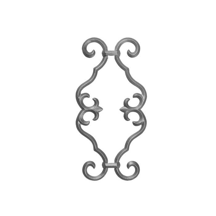 Picket Casting for 1/2" sq., Cast Iron, 14-1/2" Tall