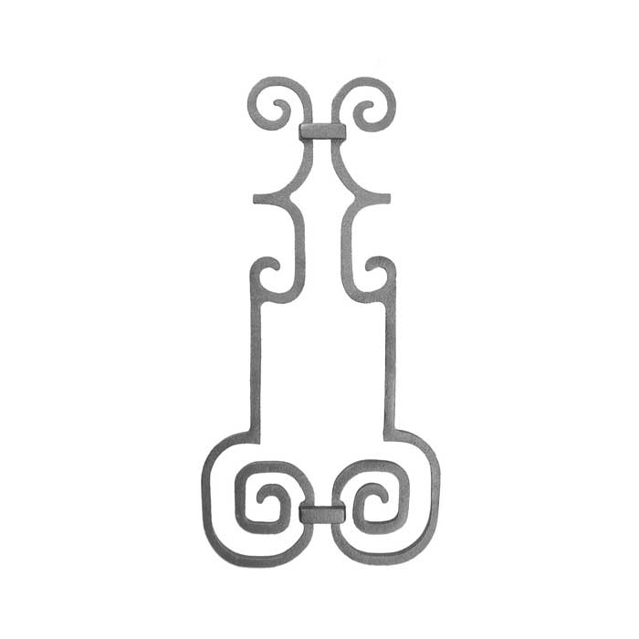 DISCONTINUED - Picket Casting for 1/2" sq., Cast Iron, 16-1/8" Tall