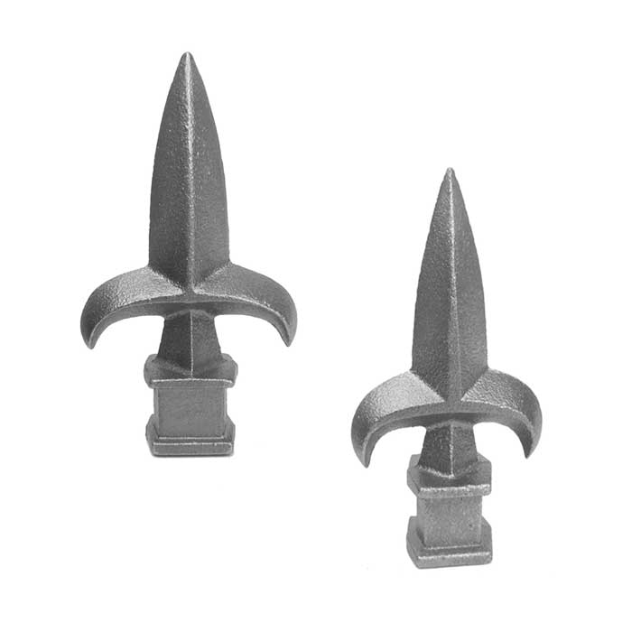 Cast Iron Finials for 1/2" sq. Bar