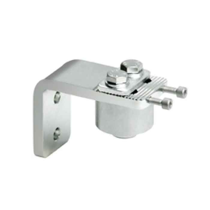 Adjustable Upper Hinge, Screw On, 2" dia., 770 lbs. per pair, Galvanized, Sold Individually