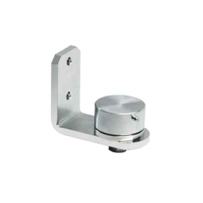 Adjustable Bottom Hinge w/Thrust Bearing, Screw On, 2" dia., 770 lbs. per pair, Galvanized, Sold Individually
