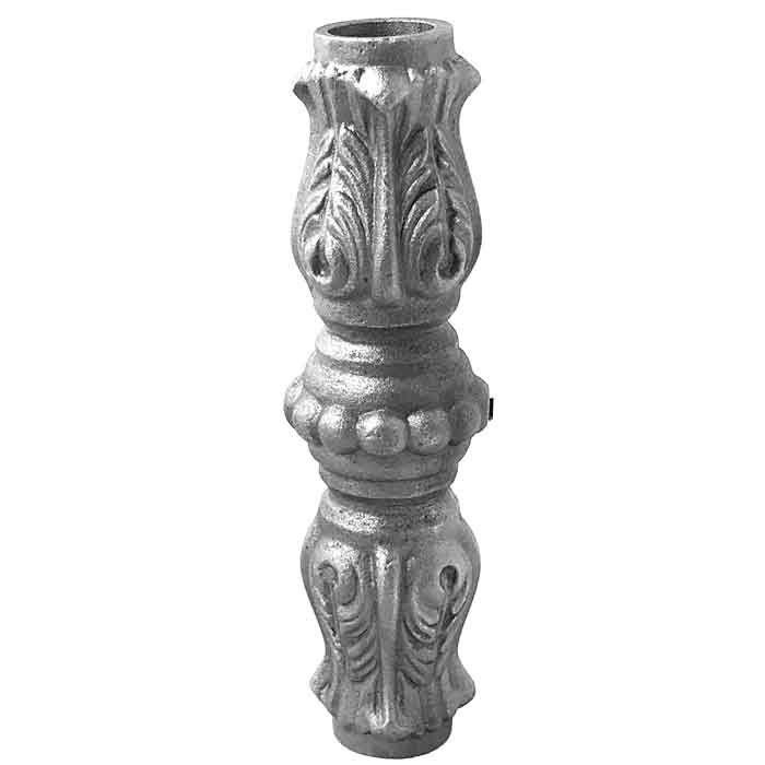 Picket Collar for 5/8" dia., Cast Iron, 4-1/2" Tall