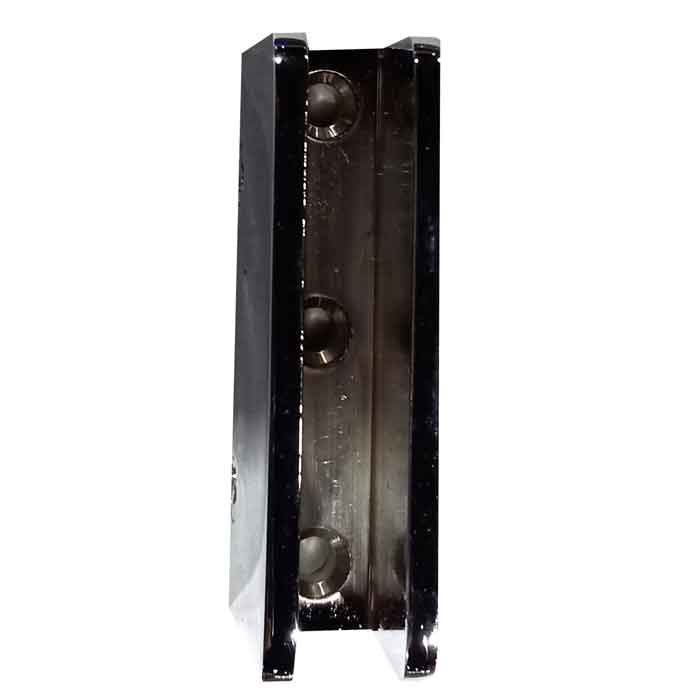 Chrome Clip 1/2" Glass