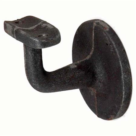 Universal Saddle Wall Mount Handrail Brackets in Malleable Iron
