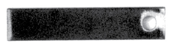 Steel Latch Lug, 3" Long, 9mm hole