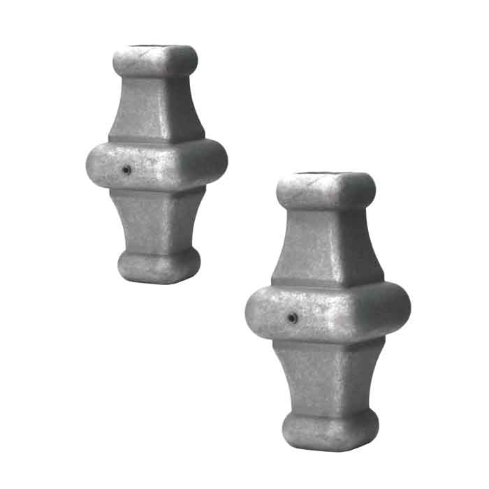 Picket Collars in Steel for 9/16" and 1" Square Bar