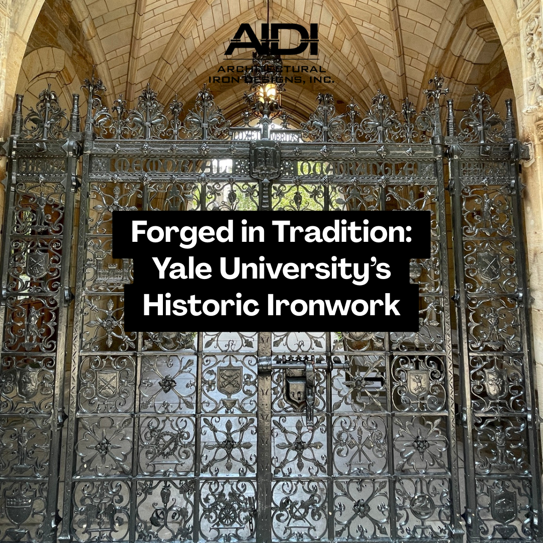 yale university ironwork