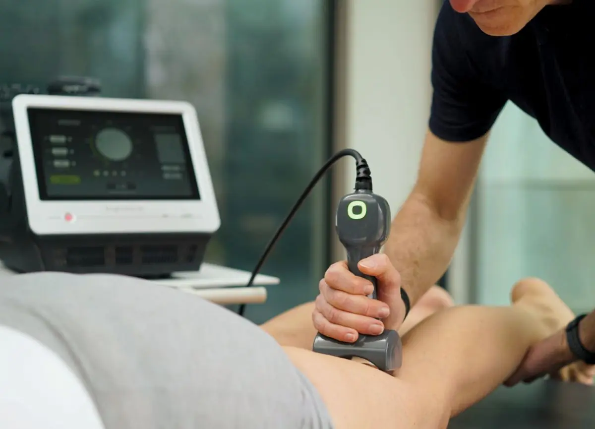 visuel traitement lightforce sur arriere jambe