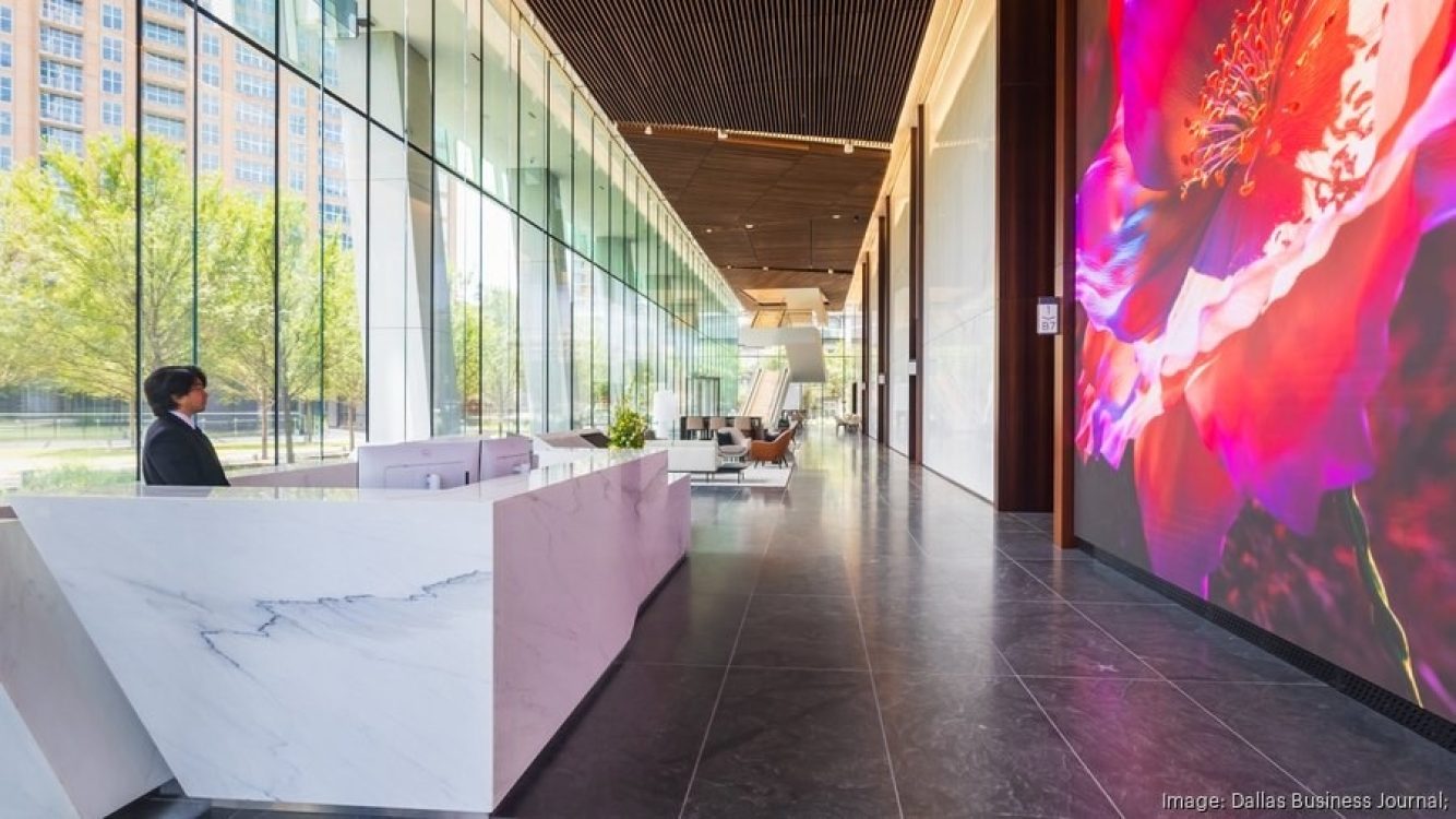 23 Springs Uptown Dallas Reception Area