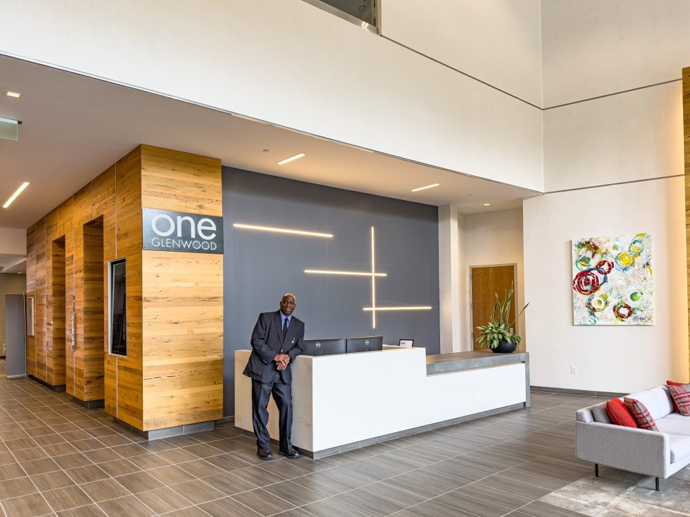 One Glenwood Lobby