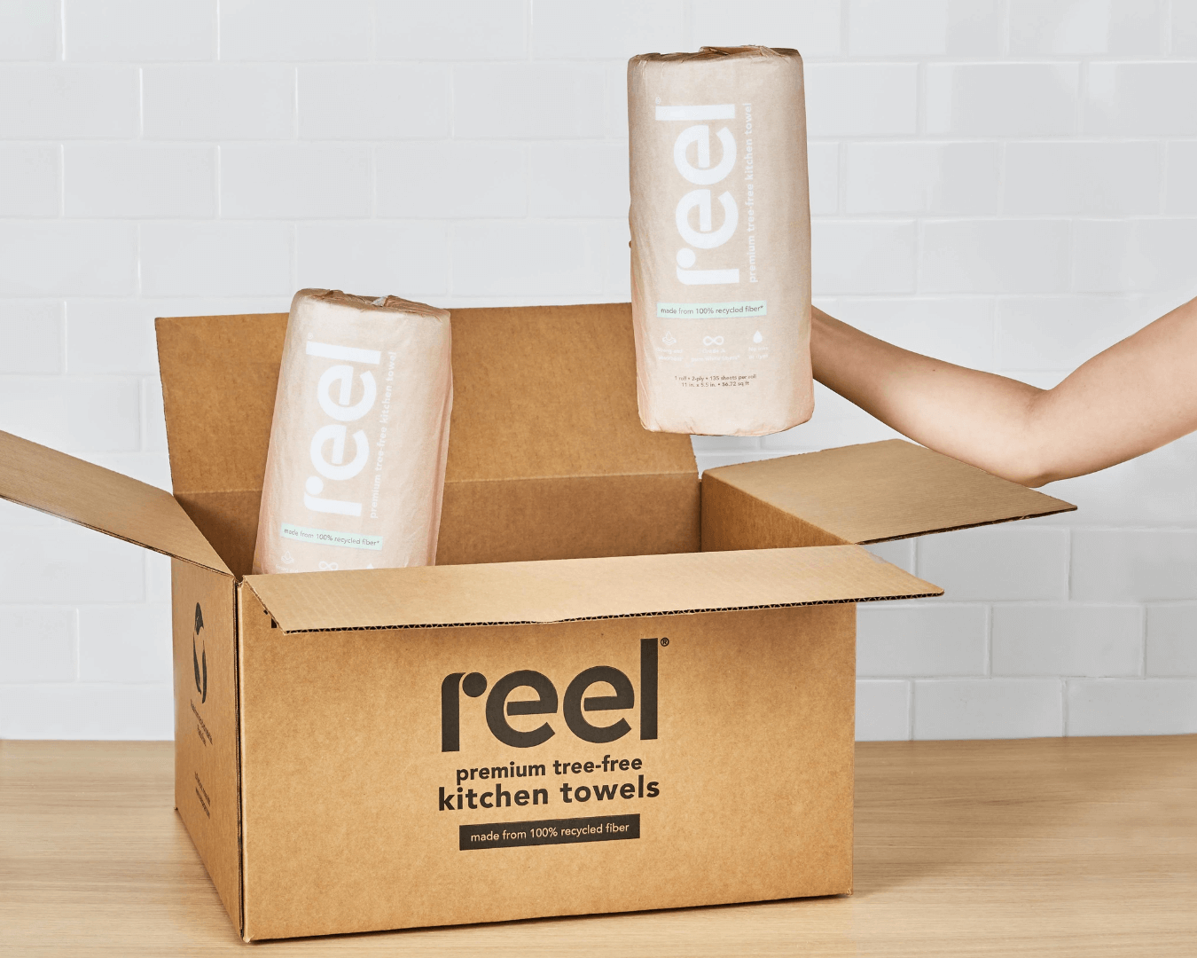 Reel paper