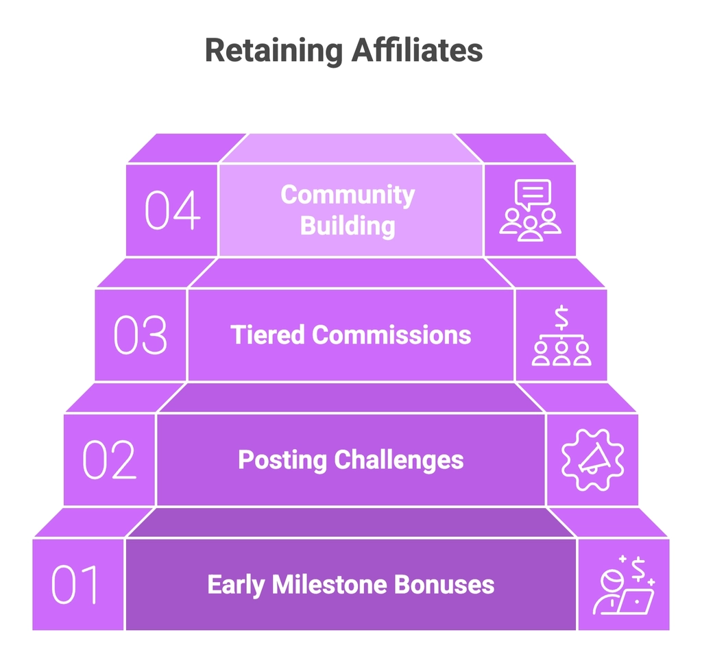 retaining affiliates ladder
