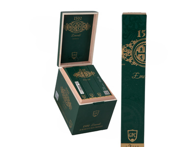 1502 Emerald Robusto Box-Pressed