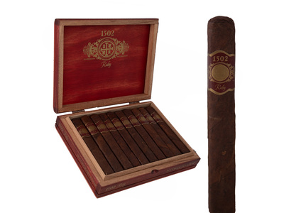 1502 Ruby Conquistador Box-pressed 