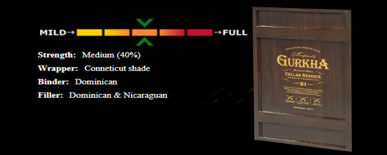 Gurkha Cellar Reserve 21 Year