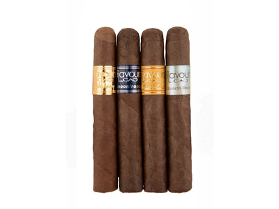 CAO Flavours Petite Corona 4 Cigar Fresh Pack Sampler 