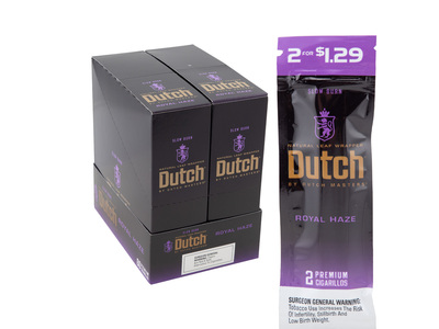 Dutch Masters 2 for $1.29 Cigarillos Royal Haze