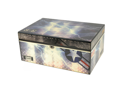Fighter Jet 100 Count Humidor by Humidor Supreme 