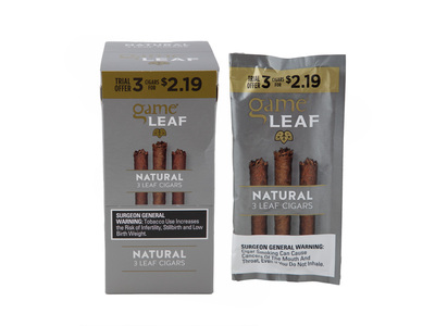 Game Leaf Natural Upright 3 For $2.19 