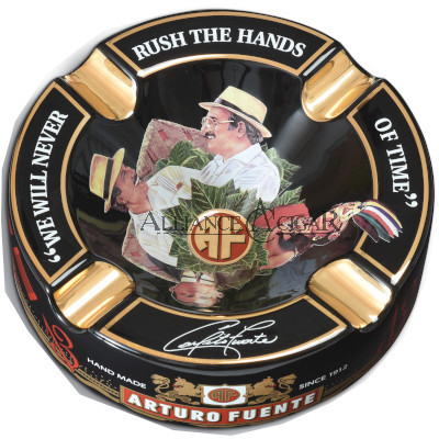 Ashtray, Arturo Fuente, Black, Ceramic 