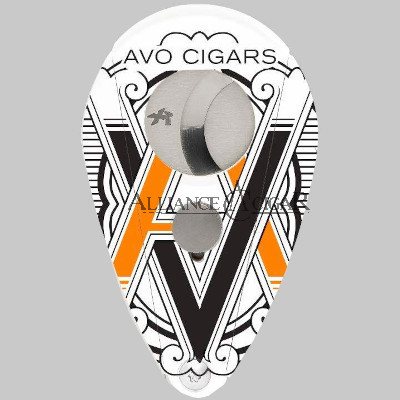 A Cutter, AVO Xikar Double Blade, White with Avo Logo 