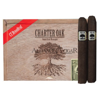Charter Oak Maduro, Petite Corona, CT Broadleaf Maduro 