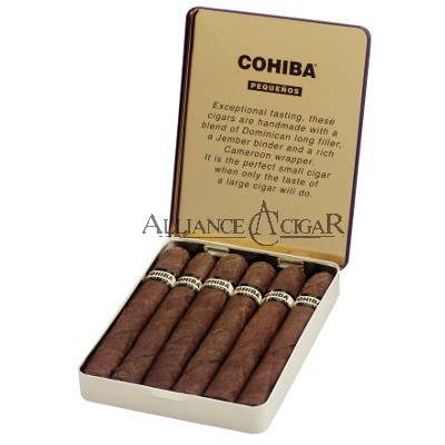 Cohiba Red Dot, Pequenos 5 tins of 6 