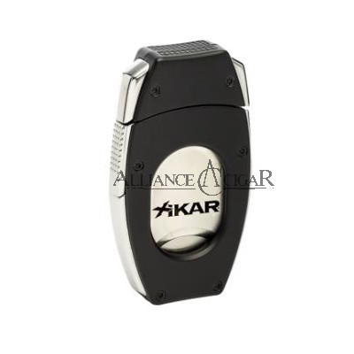Cutter, Xikar, Flip Dual, Stainless Steel, Spring-loaded release