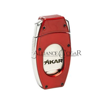 Cutter, Xikar, Flip Dual, Stainless Steel, Spring-loaded release 