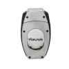 Cutter, Xikar, Flip Dual, Stainless Steel, Spring-loaded release