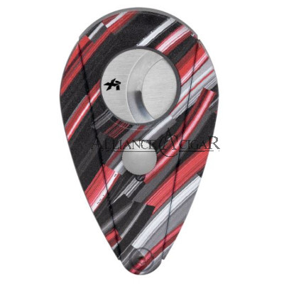 Cutter, Xikar, Xi2, Nightlife Series,Teardrop Shape, Red 