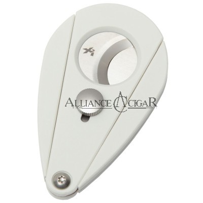 Cutter, Xikar, Xi2, Teardrop Shape, Pearl White 