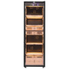 Electronic Humidor, 4 Spanish Cedar pull-out shelves 