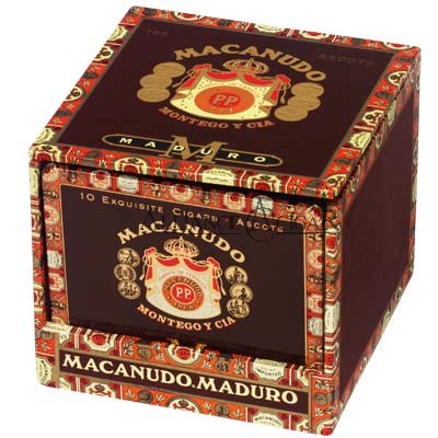 Macanudo Maduro, Ascot 10 tins of 10 