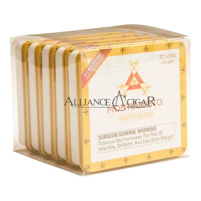 Montecristo White, Minis, 2 7/8 x 20