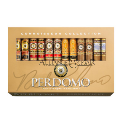 Perdomo, Connoisseur Collection, 2025 Edition, 12-count sampler, Connecticut, 2 each, Epicure
