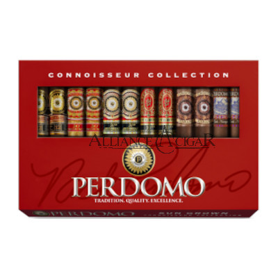 Perdomo, Connoisseur Collection, 2025 Edition, 12-count sampler, Sungrown, 2 each, Epicure
