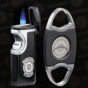 Lighter, Perdomo, USB Lighter and Cutter Gift Set 