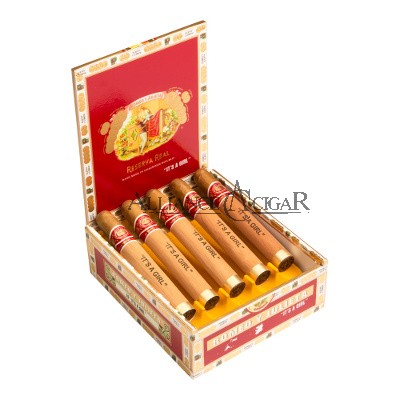 Romeo y Julieta Reserva Real, It's A Girl Glass Tube, Corona 