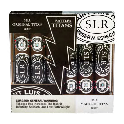 Saint Luis Rey, Battle of the Titans Sampler, Includes: 3 SLR Titan Natural