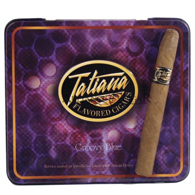 Tatiana, Petite Tins Groovy Blue 5pk/10ea 