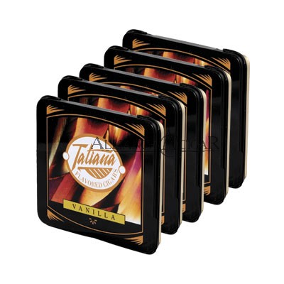 Tatiana, Mini Tins Vanilla 5 tins of 10 